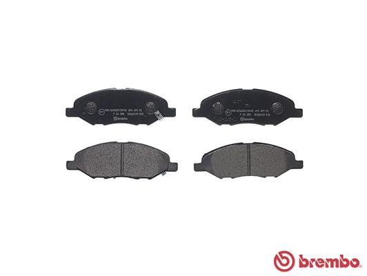 A.B.S. P 56 088 BREMBO Bremsbelagsatz, Scheibenbremse